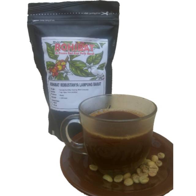 

Rohibat coffee 100% Kopi robusta lampung speciality coffee