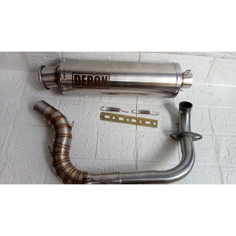 knalpot racing model DBS laser nama inlet 38 dan inlet 50