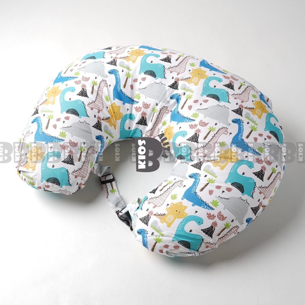 JUMBO BANTAL MENYUSUI BAYI / UKURAN JUMBO BANTAL IBU MENYUSUI ASI / NURSING PILLOW BUSUI BANSU-JURASIC WHITE