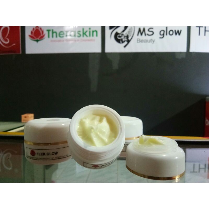 Theraskin flek glow - cream malam flek - flek glowing