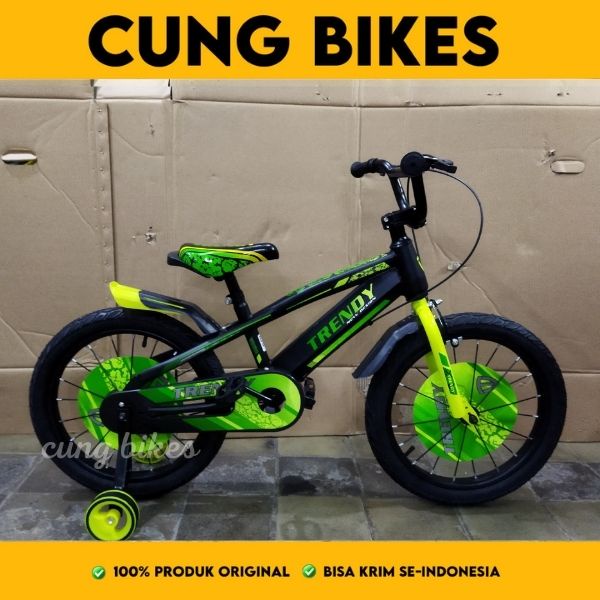 SEPEDA ANAK BMX TRENDY 18&quot; BAN 2.5 dan JUMBO 3.0