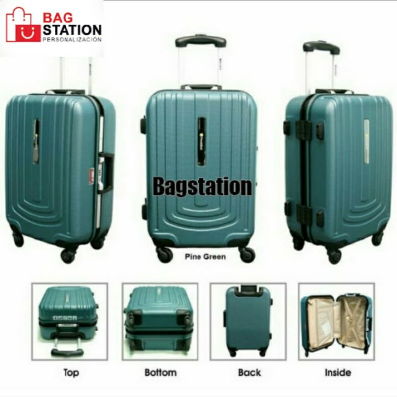 TAS CABIN PRESIDENT 5280 ORIGINAL 20 IN 4 RODA TAS KOPER TAS TRAVEL MODEL FRAME ABS TSA LOCK ORIGINAL