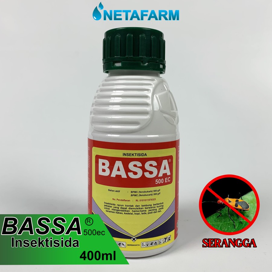 Insektisida Fenobukarb BASSA 500ec Obat Anti Hama Serangga - 400ml