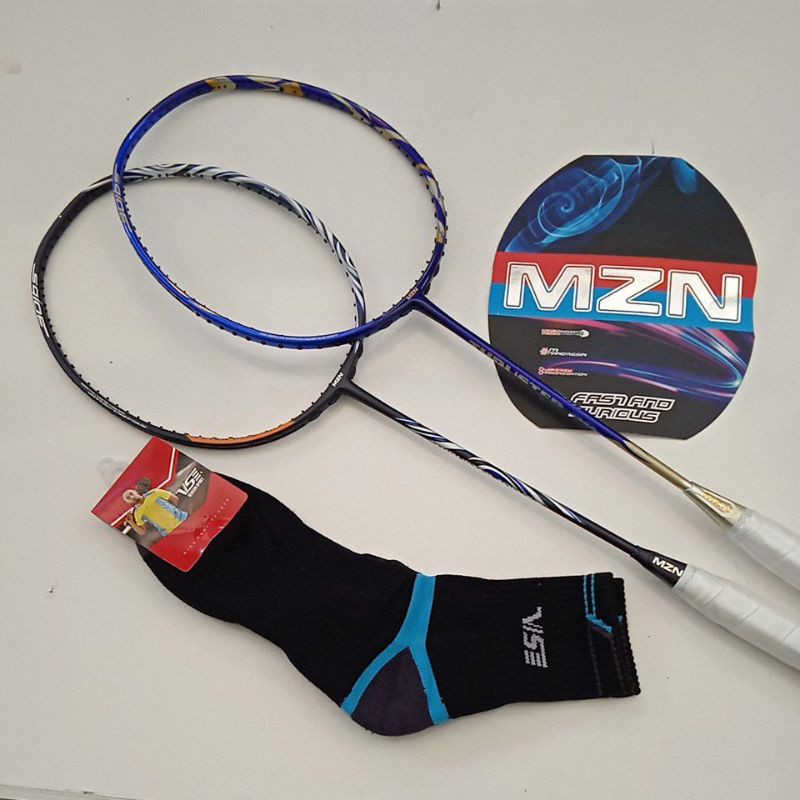 Raket Badminton MZN Thruster 99, 100 zz 30lbs