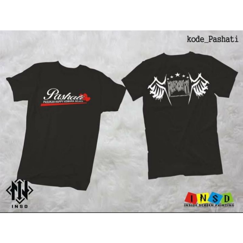 KAOS DISTRO PASHATI ORIGINAL PASUKAN HAPPY ASMARA SEJATI KODE INSD