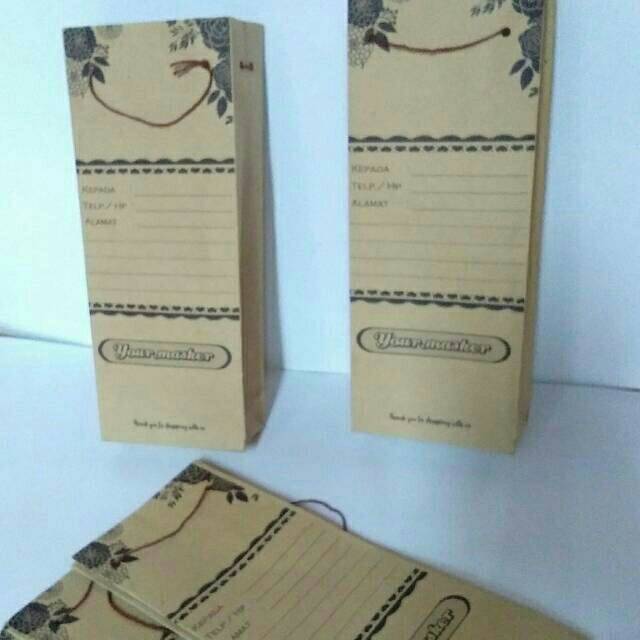 

paper bag pengiriman custom