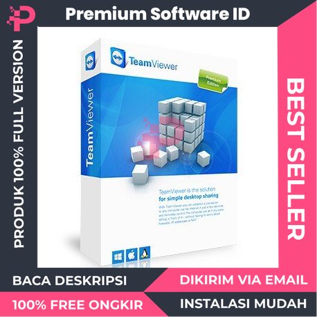 TERLARIS PROMO - Team Viewer V15.5 2020 Full Version Premium Pro Lifetime - Untuk Meremote Mengontrol PC