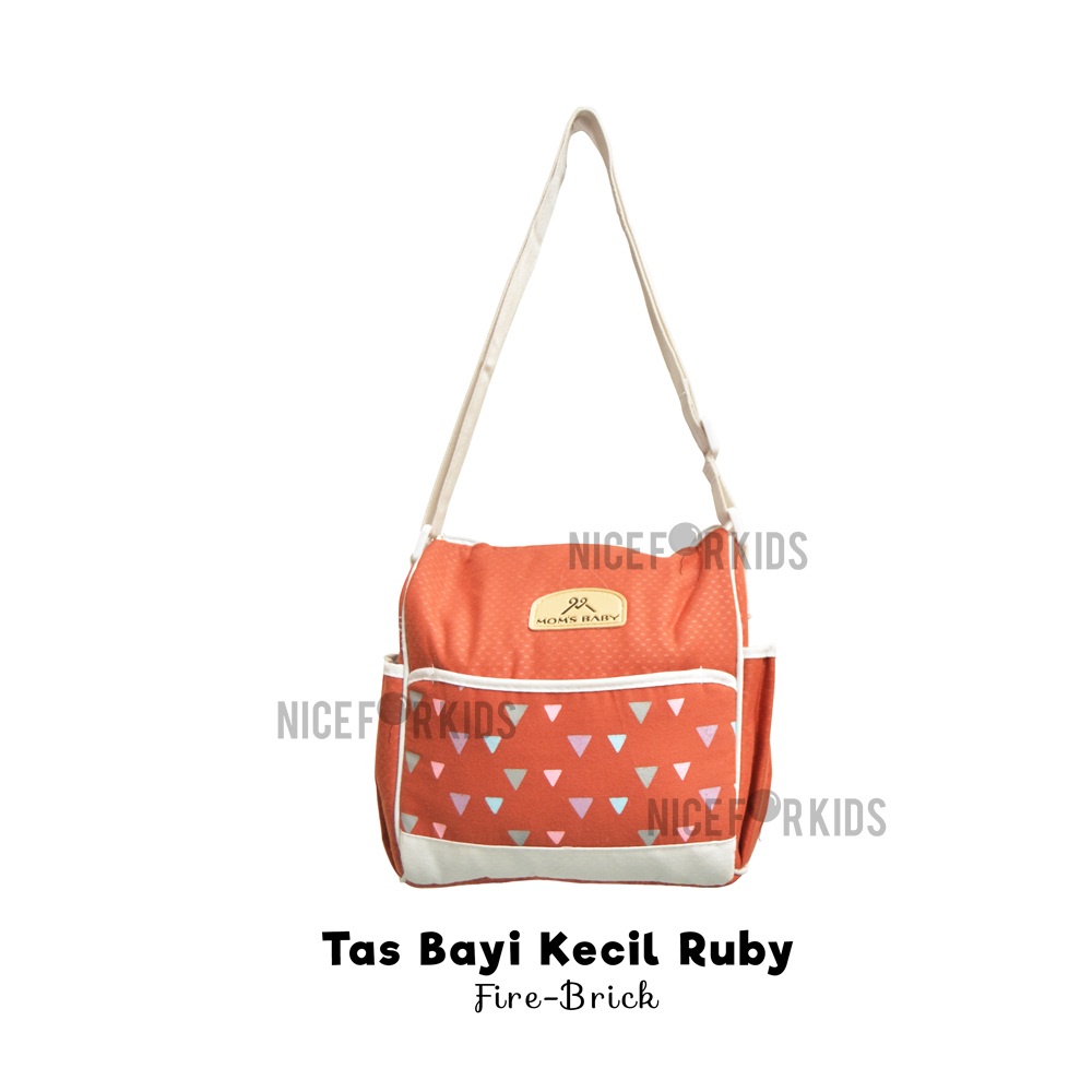 Mom's Baby Tas Bayi Kecil Ruby Series MBT3039 Tas Perlengkapan Bayi / Tas Baju Bayi