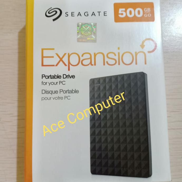 HDD EXPANSION SEAGATE 500GB - EXTERNAL HARDDISK HDD ORIGINAL
