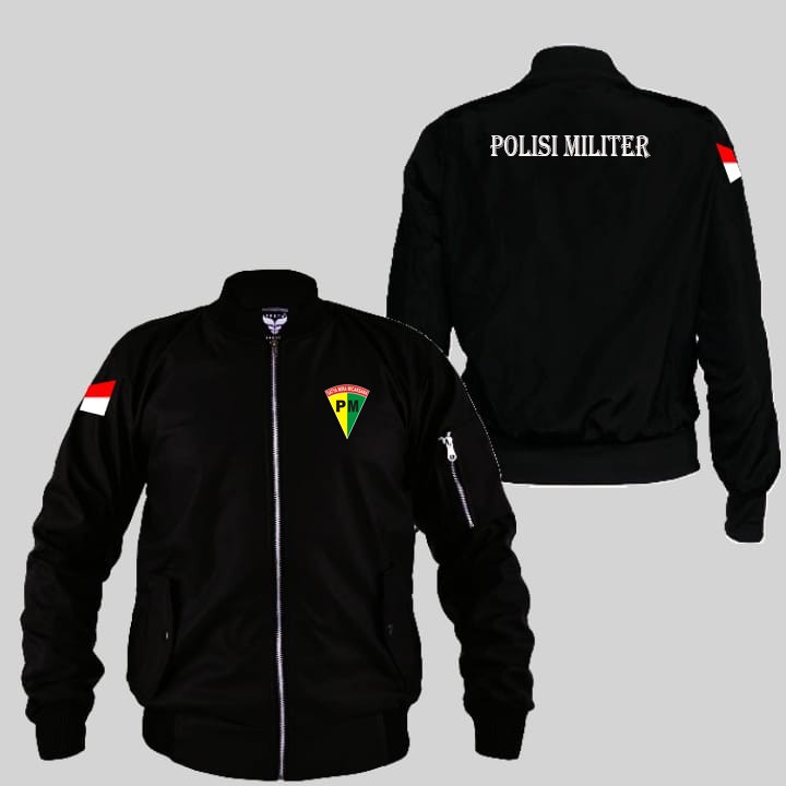 JAKET BOMBER POLISI MILITER