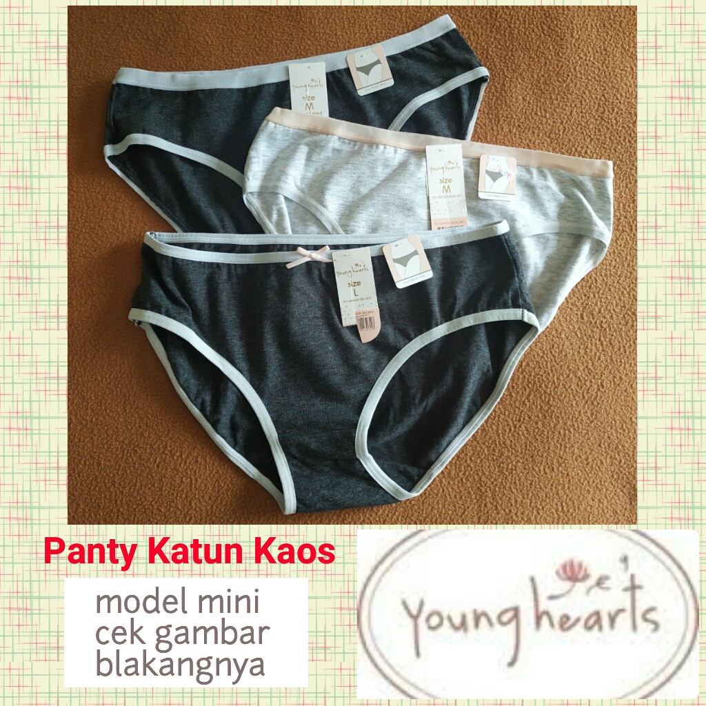 Younghearts Panty Kaos Mini size M L
