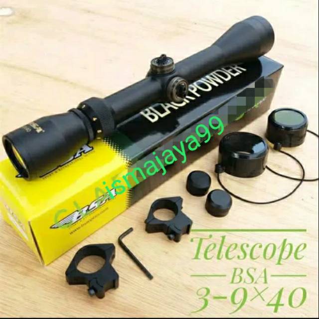 BSA 3-9X40 Non lampu