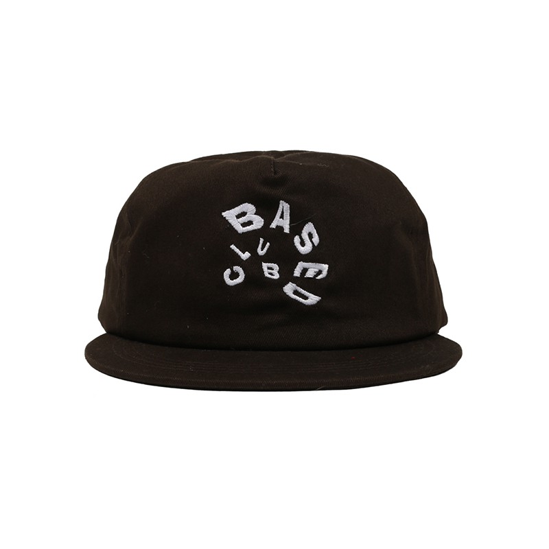 

Based Club Topi Druk Wide Coklat