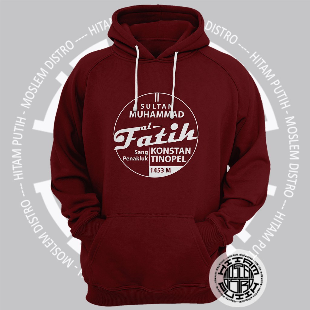 Sweater Muslim Muhammad Al Fatih Jaket Muslim Seri Pejuang Islam