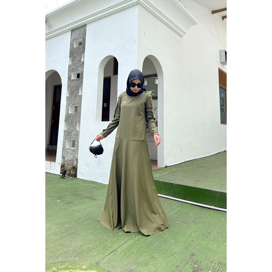 RALINE DRESS BY IYALUNA / gamis wanita muslimah