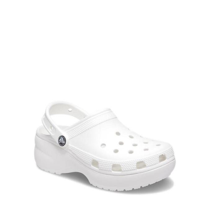 platform clog crocs