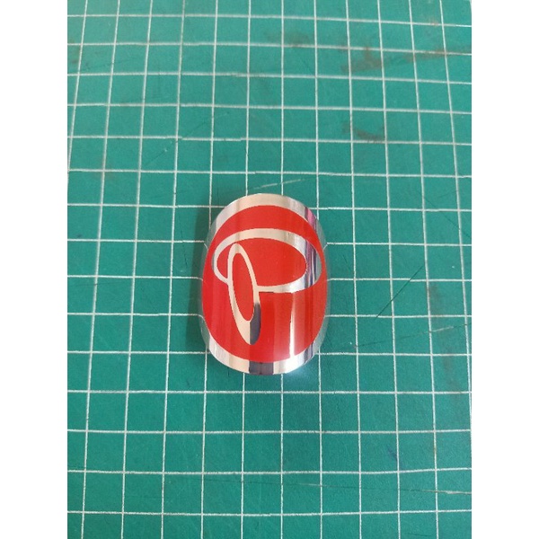 emblem sepeda Polygon custom