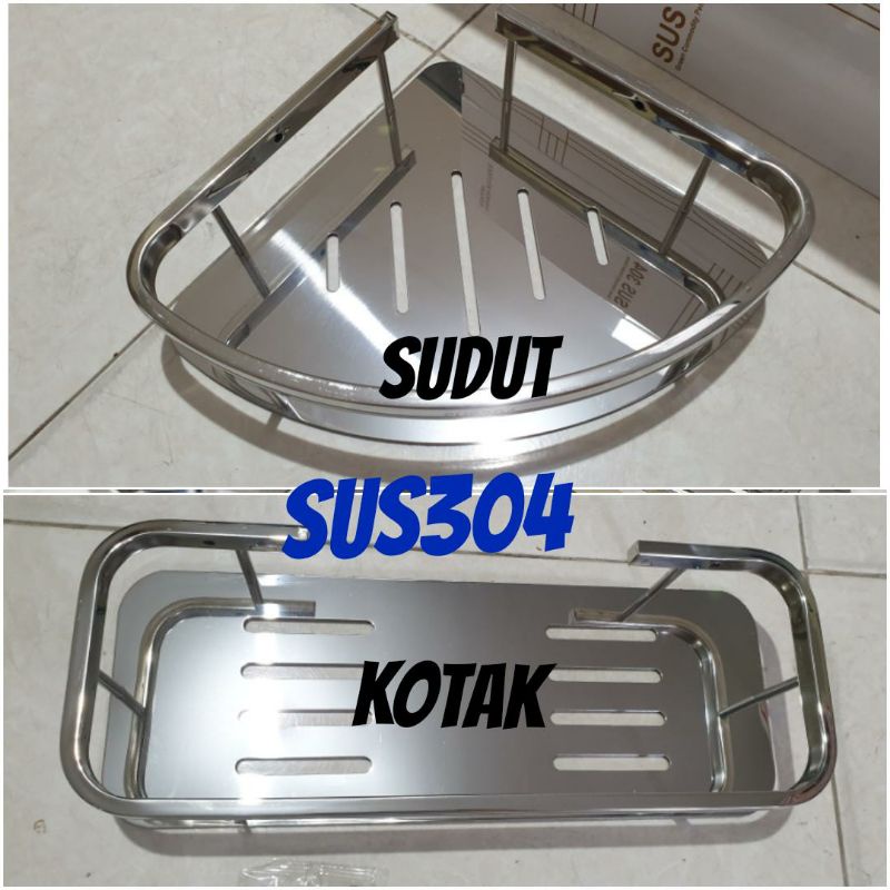 Rak sabun stainless sus304 TEBAL anti karat PROMO TERMURAH