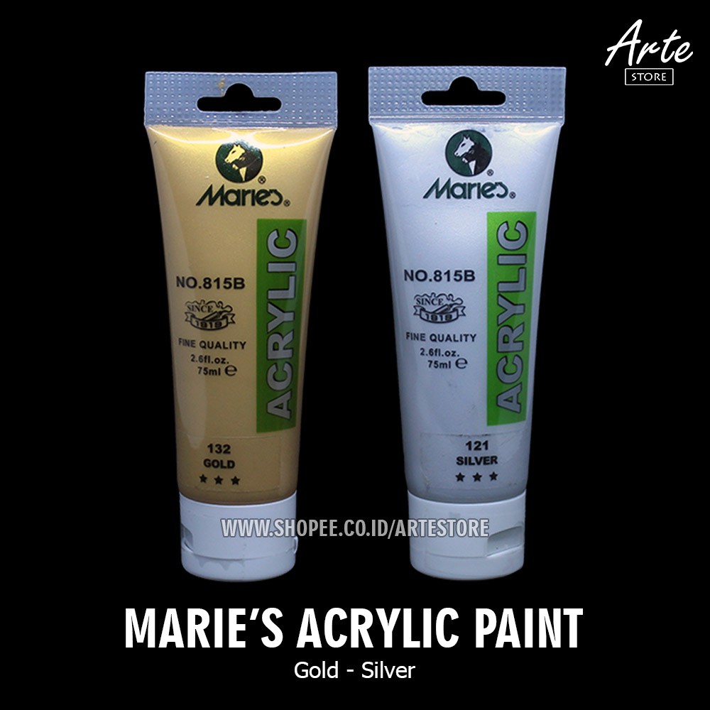 Cat Acrylic Maries Silver / Gold 75ml