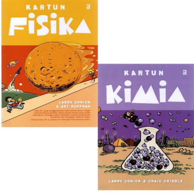 

ANDIENMALL.ID Paket 2 Buku Kartun Fisika & Kartun Kimia By Larry Gonick