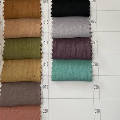 ↹ Kain Wrinkle / katun rayon Crinkle Krinkle る