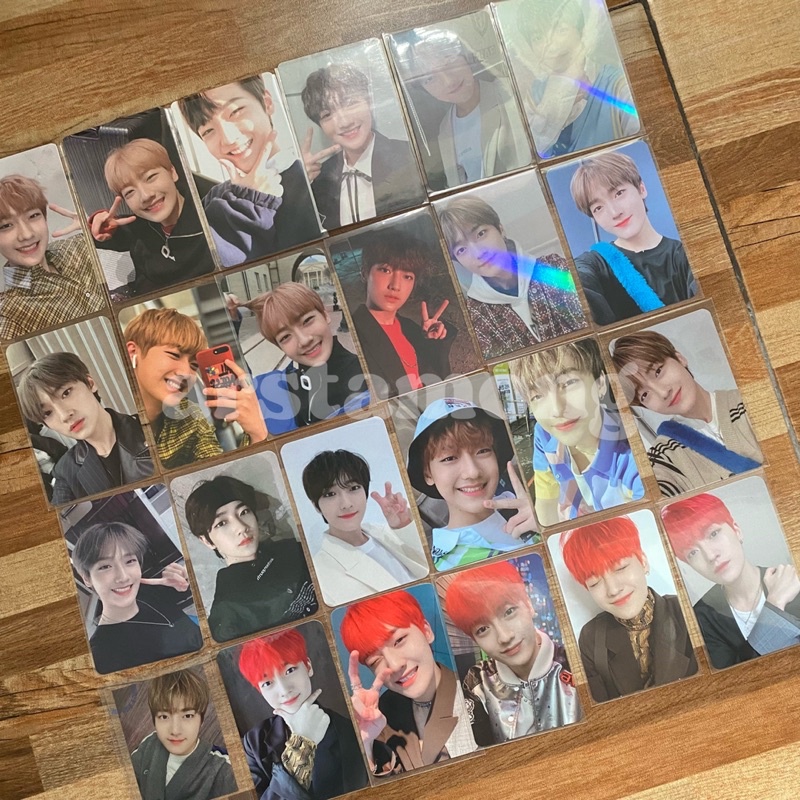 CIIPHER 1THE9 PARK SUNGWON WON PHOTOCARD PC UNDER19 XIX HELLO WONDERLAND BLAH BLAH TURN OVER I LIKE 