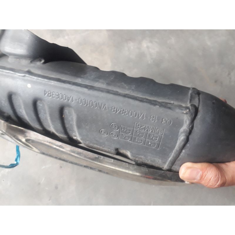 knalpot VESPA matic primavera sprint original