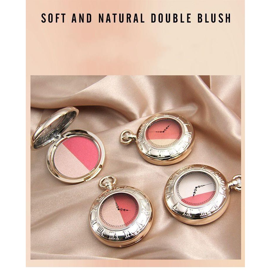 HOJO Brand Highlight Blush Double Color Trimming Powder