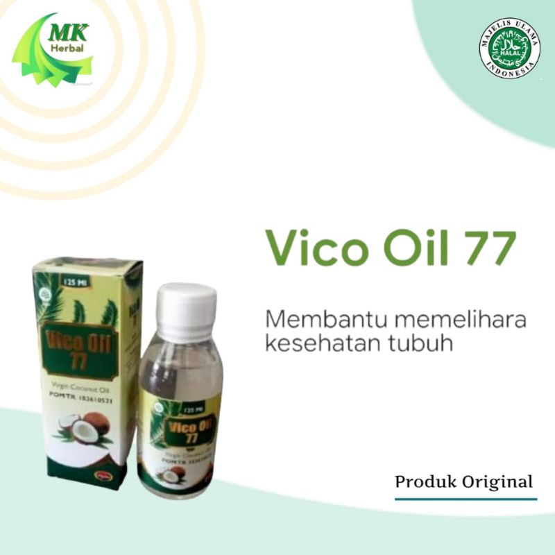

Vico Oil 77 Minyak Kelapa Murni 125ml