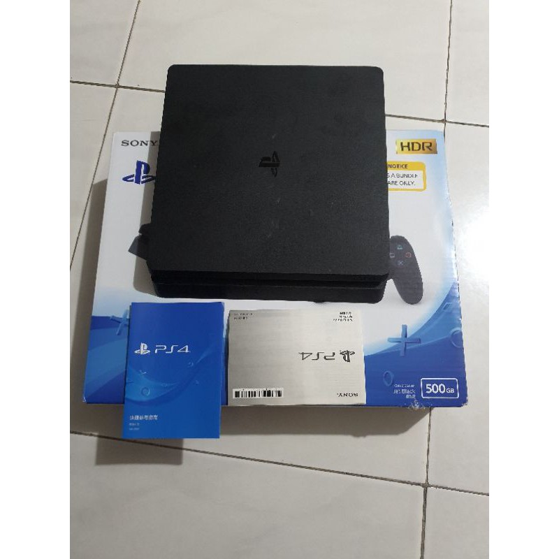 Ps4 slim 500 gb bekas