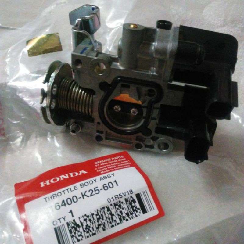 THROTTLE BODY BEAT FI ESP STARTER HALUS ORI AHM (16400K25601)