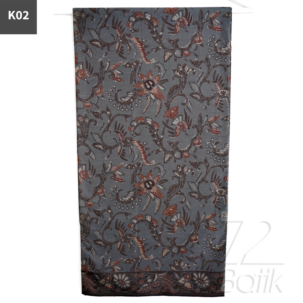 KAIN BATIK PREMIUM Bahan Katun Motif Fosil Warna Hitam 722296 Cap 72 Jarik Jarit Samping Kebat Panjang Batik Katun Modern Premium Bahan Seragam Batik Pernikahan Kantor Keluarga Murah Kamen Jadi Batik Bali Lembaran