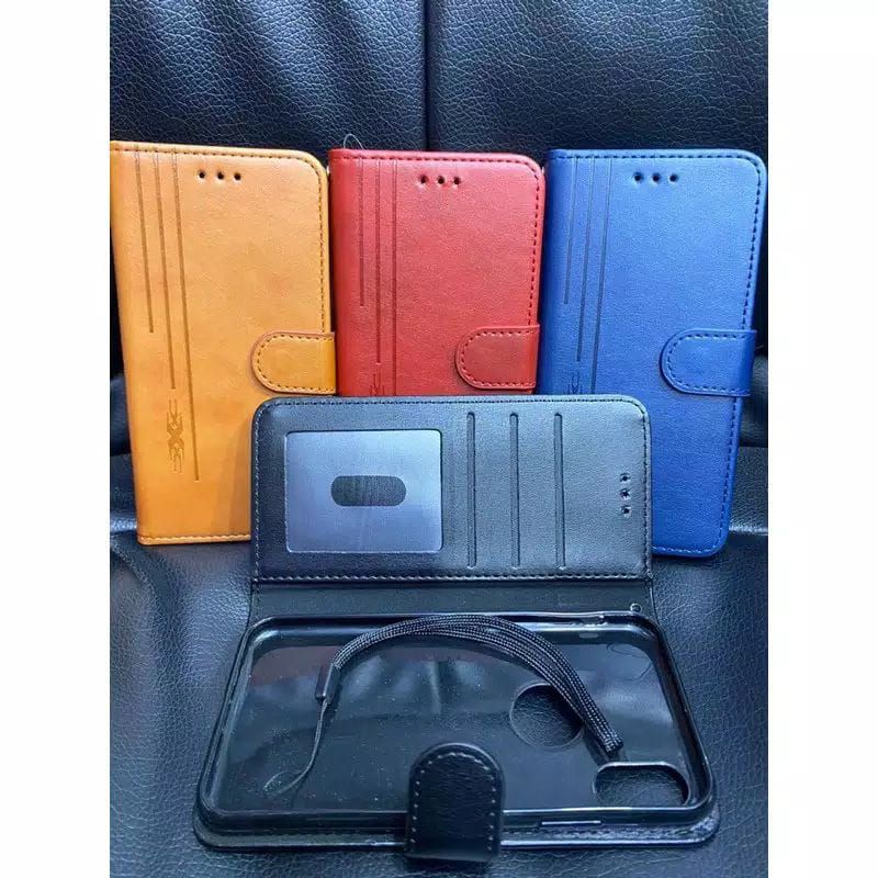 CASE FLIP COVER DOMPET KULIT ASLI 02 SAMSUNG S8+, SAMSUNG S9, SAMSUNG S9+, SAMSUNG S10, SAMSUNG S10+
