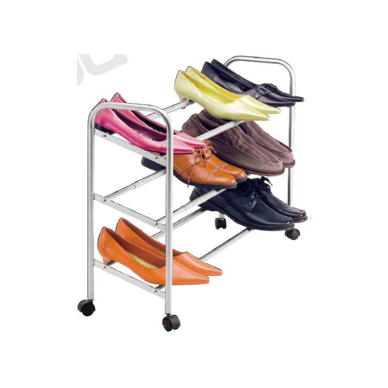 Jysk Rak Sepatu Shoe Rack Expandable Glat Silver Shopee Indonesia