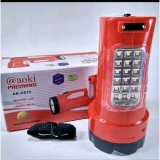 lampu/senter emergency aoki