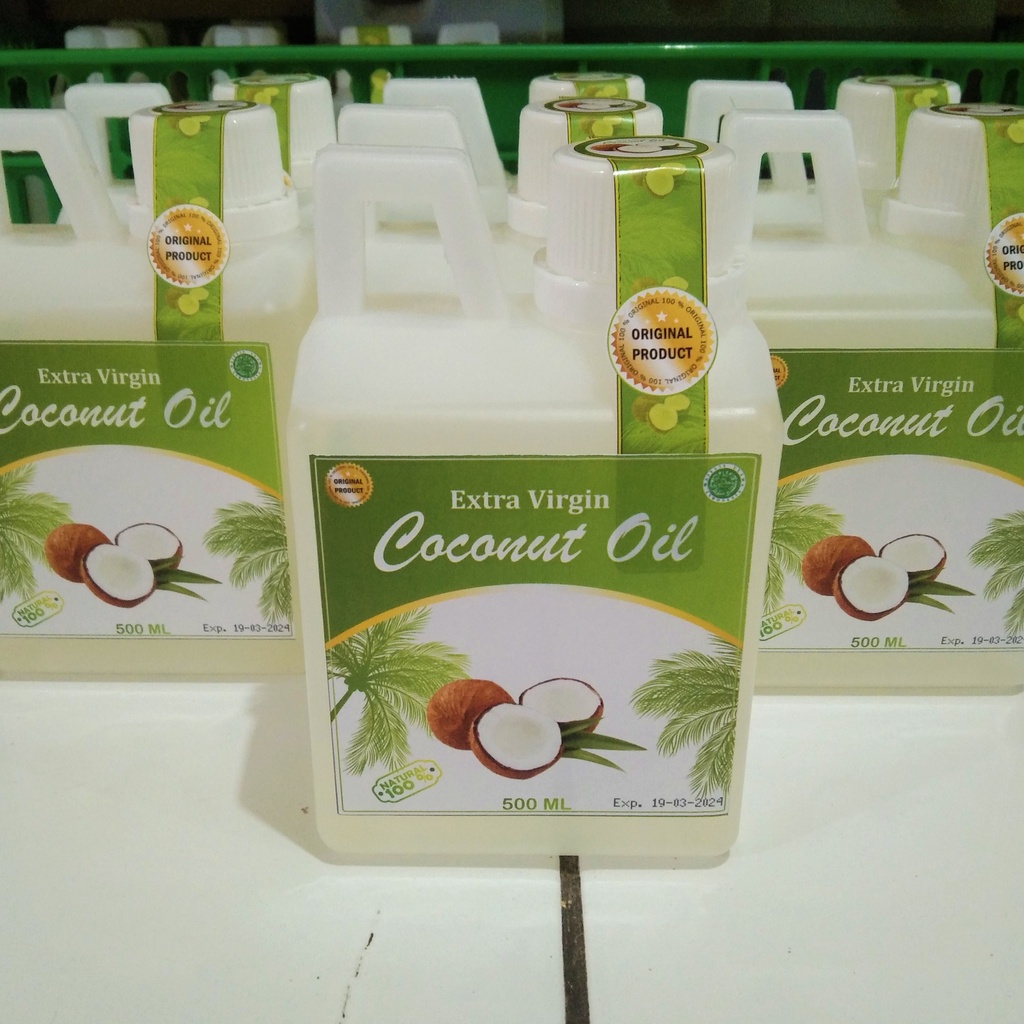 Minyak VCO Extra Virgin Coconut Oil Minyak Kelapa murni Original Untuk Kecantikan Dan Perawatan