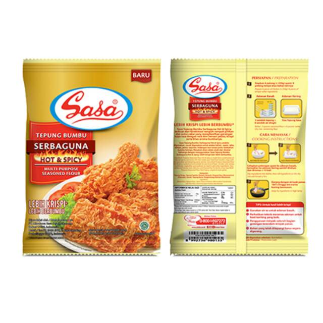 

SASA TEPUNG BUMBU SERBAGUNA HOT & SPICY 225 GR