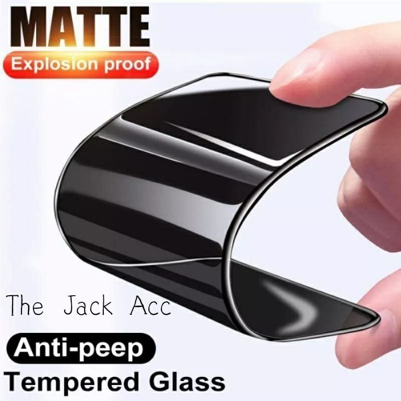 TEMPERED GLASS CERAMIC MATTE ANTISPY INFINIX NOTE 12 G96 NOTE 12 VIP NOTE 12 2023 FULL COVER