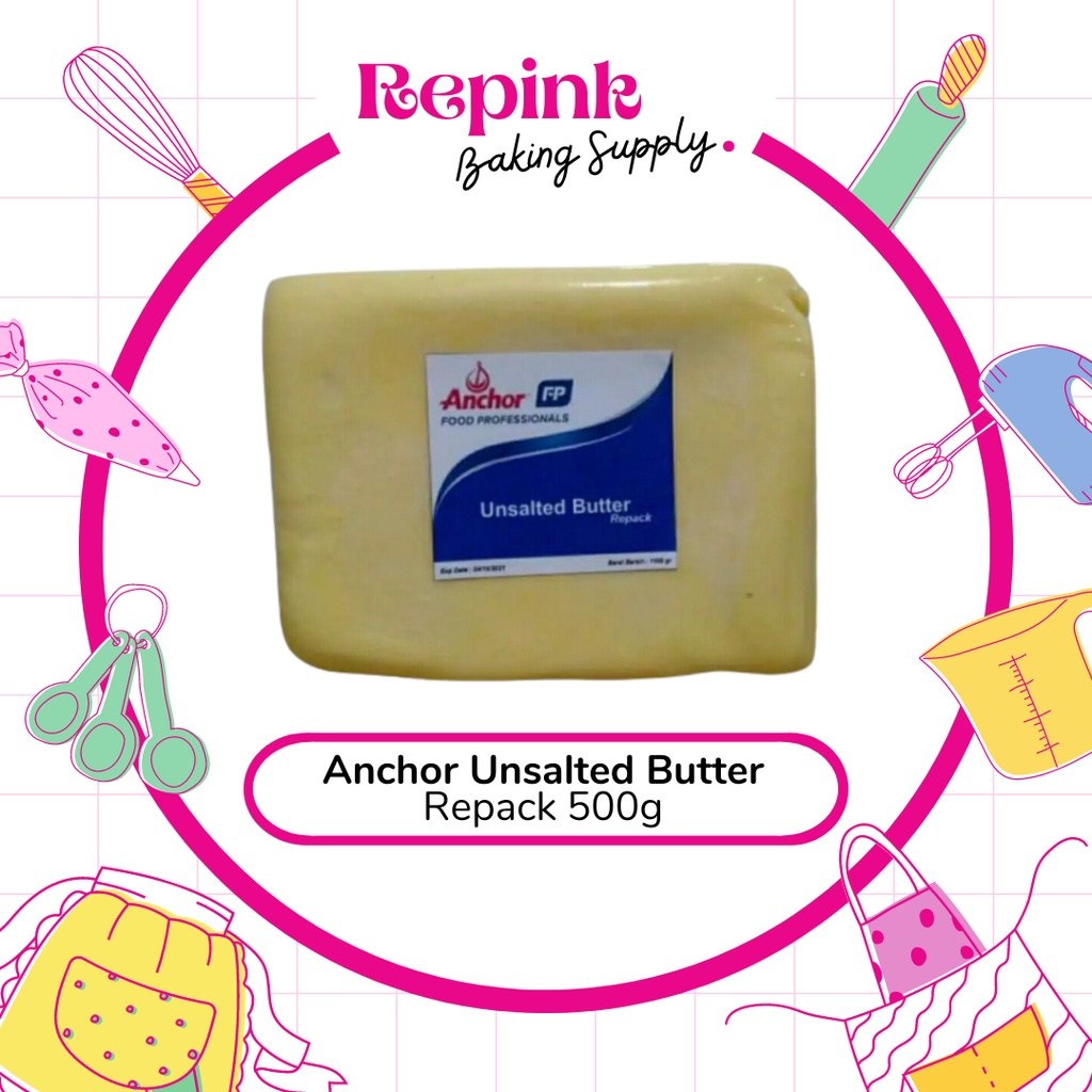 

Anchor Unsalted Butter Repack 500gr | INSTANT/SAMEDAY ONLY!