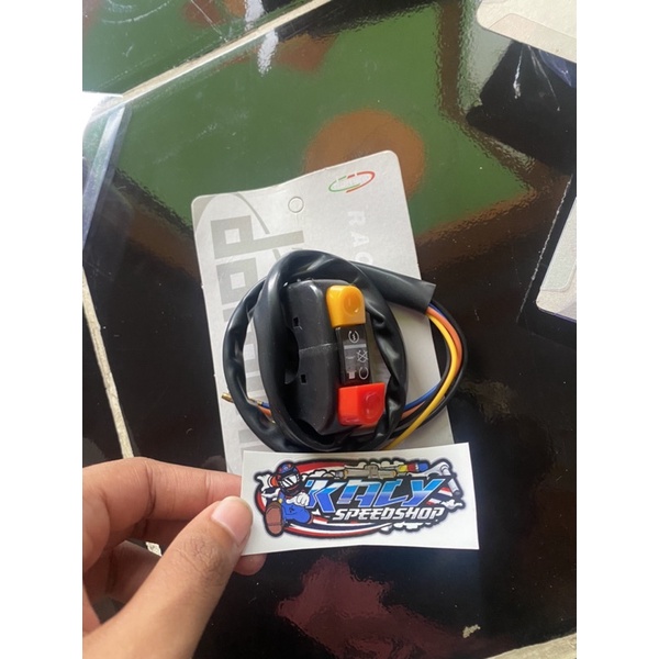 Saklar Kanan On/Off + Tombol Stater Merk Domino UNIVERSAL SEMUA MOTOR