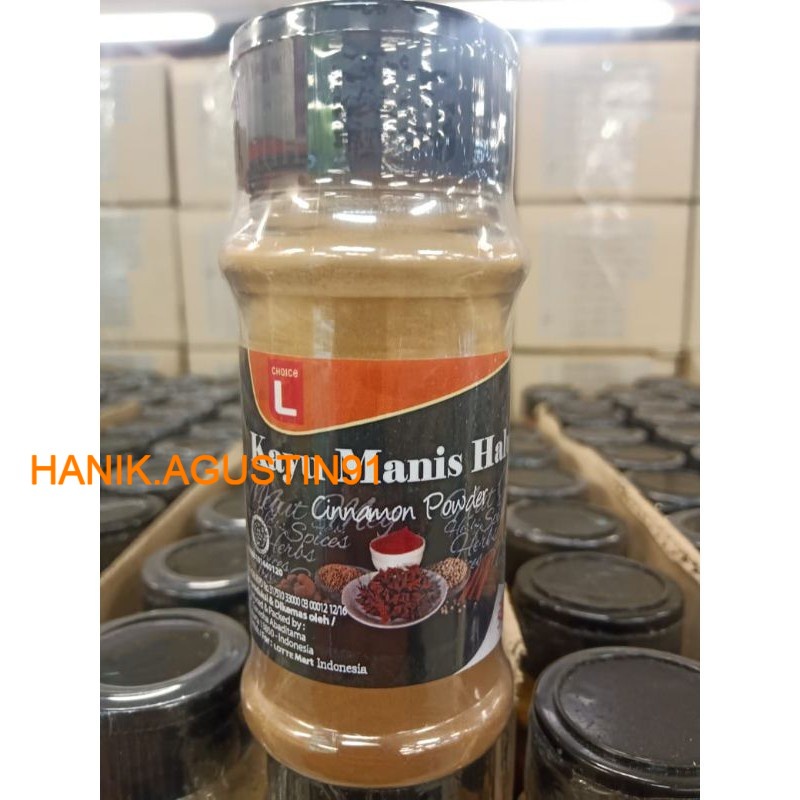 

KAYU MANIS BUBUK HALUS CHOICE L BUMBU DAPUR 50GR