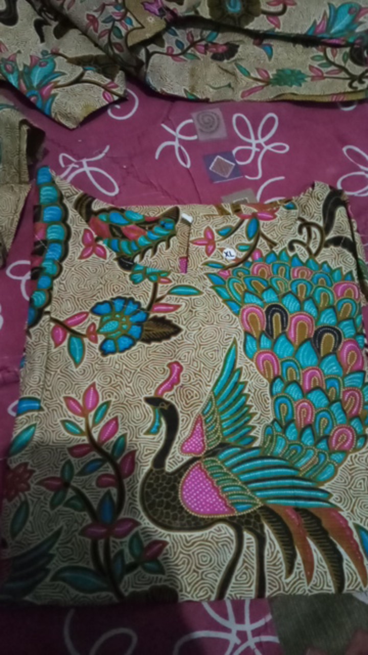 Atasan Batik Dolby Dolbi Dobby Doby Tenun Sutra Tulis Halus Katun Atbm Baron ,sarombit Atasan