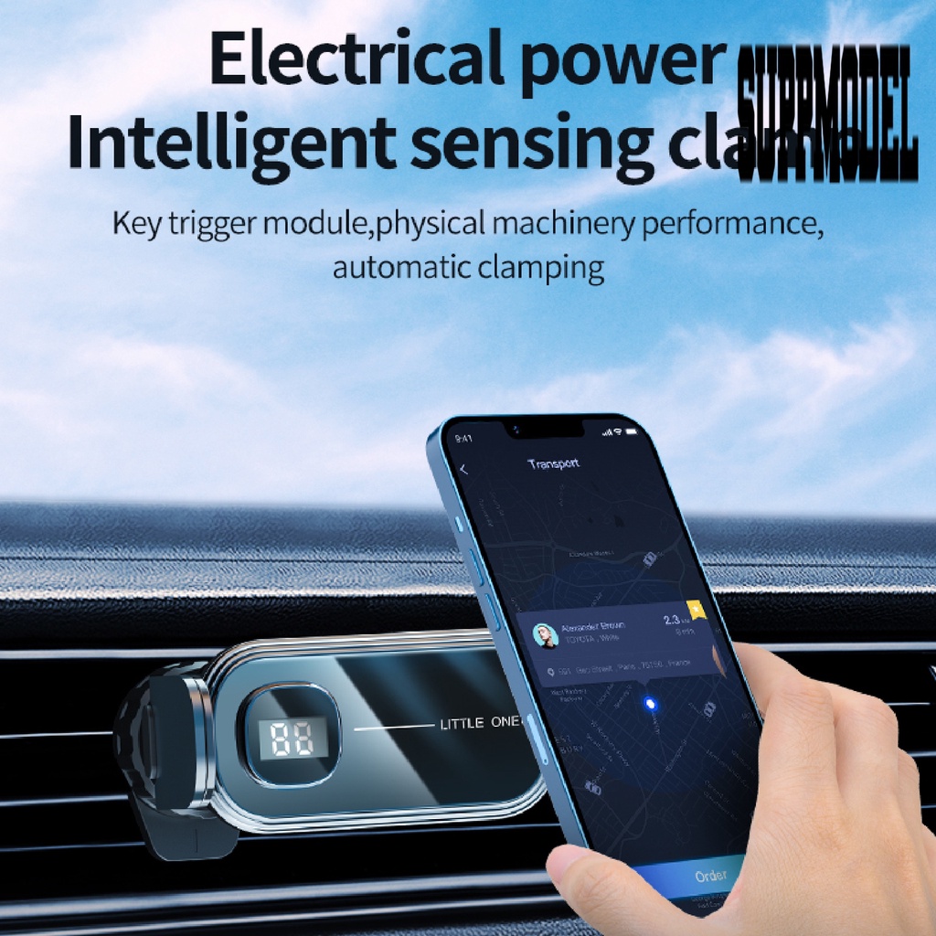 Bracket Holder Smartphone Universal Ukuran Mini Untuk Ventilasi Ac Mobil
