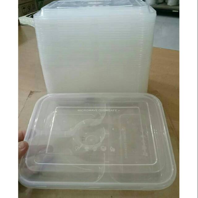 Kotak Nasi Bento Sekat Bulat