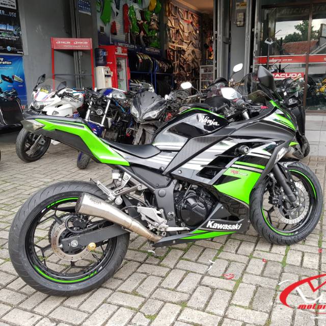 knalpot racing r9 gp ss full system ninja 250 fi z250 ninja250fi