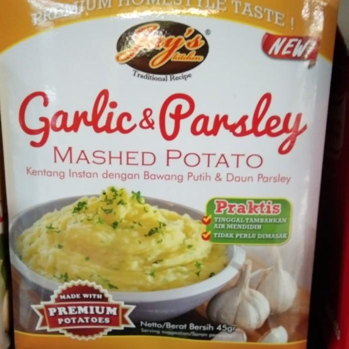 

Tepung | Garlic & Parsley Mashed Potato Jays Kitchen Kentang Instant