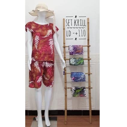 [TJP.02Jl22g] SET KRILL / KRILL / SETELAN KRILL MURAH / SETELAN RAYON