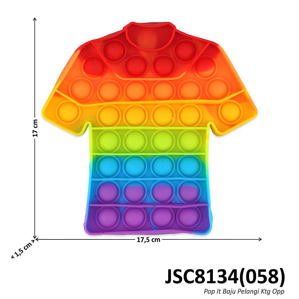 POP IT RAINBOW Mainan Anak Fidget Toys Game Toys-Baju