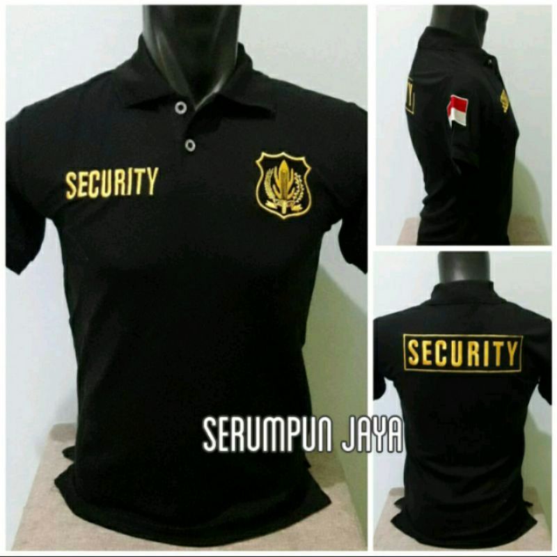 POLO SECURITY LOGO KUNING LIMITED EDITION