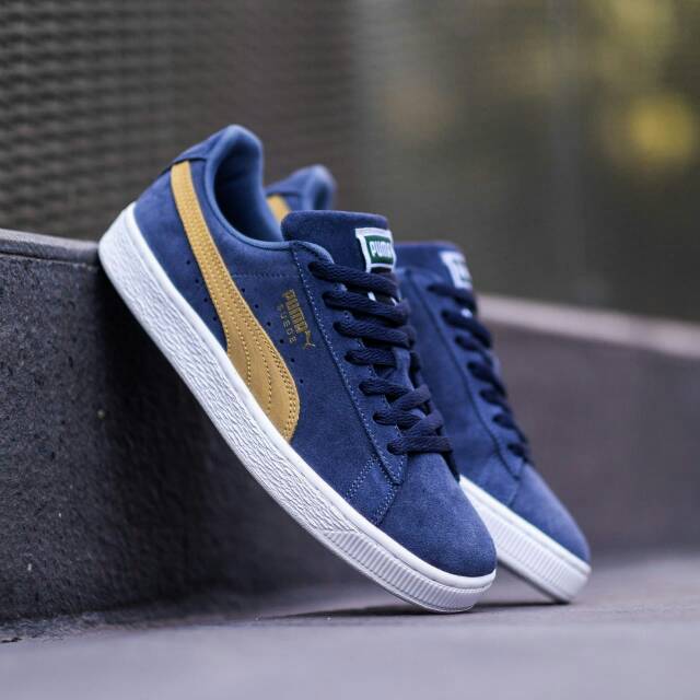 puma suede navy original